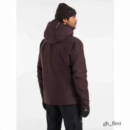 Arcterys Daunenjacke mit Kapuze, Herrenpullover, Designer-Arktis-Modejacke, Mäntel, kältebeständige 750-Gänsedaunenjacke für Herren, Macai-Serie, Skiwarm, 351