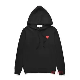 Commes Des Garcon Sudadera con capucha para hombre Sudadera con capucha de diseño Años 21 Sudadera con capucha para mujer Play Jumper Letras Bordado Patrón de corazón rojo 4 4CGK