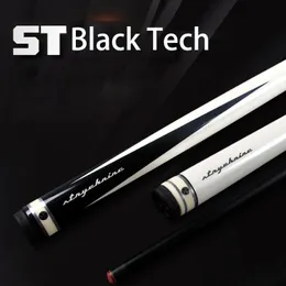 Tacos de bilhar Chegada Poinos ST Pool Cue Black Shaft 105mm115mm13mm Dica Tamanho Bullet Joint Smooth Handle com conjunto de caso 231208