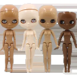 Куклы DBS blyth кукла шарнирное тело bjd игрушка без макияжа блестящее лицо для куклы Cutom DIY аниме девушки 231208