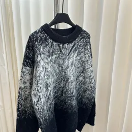 Maglione da donna Maglione di design di lusso Stile canale da donna Maglione oversize lavorato a maglia a maniche lunghe Top da donna Maglione con alfabeto ricamato di marca allentato casual