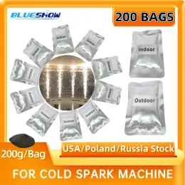 Ti Powder Cold Sparkular Machine 200G الآلة الداخلية أو الخارجية الباردة الباردة الباردة للبرد الباردة لأحداث المسرح