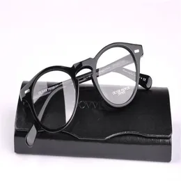 Высочайшее качество бренда Oliver People, круглые прозрачные очки в оправе для женщин, OV 5186, глаза gafas, с оригинальным футляром OV5186308y