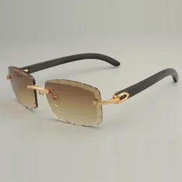 buffs solglasögon 8100915 med svarta buffelhorn ben och graverade linser 56mm267l