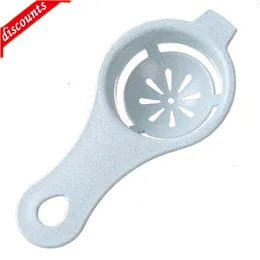 Atualizar mini gema de ovo branco separador de ovo ferramentas de cozinha criativo alça ergonômica trigo palha ovo gema separador ferramenta de cozinha ferramentas