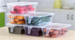 Caixa de armazenamento de cozinha transparente, máquina de embalagem de grãos, recipiente de alimentos e caixa de armazenamento de geladeira sem BPA J0527239e7343745