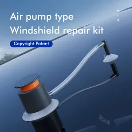 Ny 1 Set Windshield Repair Kit Quick Fix Car Cracked Glass Windcreen Repair Tool Harts tätare repor Diy Auto Window Screen Fix