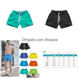 Herenshorts Heren Vrouw Heren Zomer Fitnesstraining Sneldrogend Joggen Sport Mesh Casual Drop Delivery Kleding Kleding Dhyji