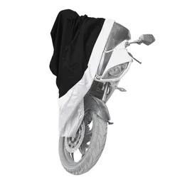 Nova capa para motocicleta durante todas as estações, clima universal, qualidade premium, à prova d'água, proteção solar ao ar livre, durável com furos de bloqueio