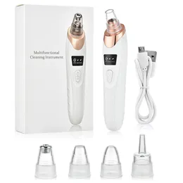 Rengöringsverktyg Tillbehör Blackhead Remover Vakuum Porrengörare ansikte och exfolierande svarta prickar Acne Pimple Borttagning Beauty Machine Skin Care Tool 231208