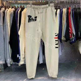 Designerskie spodnie Vlones spodni do joggingu duże spodnie dorywcze męskie spodnie sportowe spodnie sportowe sprężyste rozmiar talii s-xl