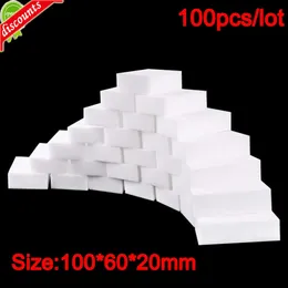 Upgrade 100pcs Melamine Sponge Magic Sponge Eraser Home Kitchen Bathroom Cleaner High Density Eraser Dish Sponge Cleaning Accessories