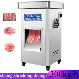 Equipamento de processamento de alimentos comercial máquina de corte de carne tipo vertical fatiador elétrico corte de carne 2200w grande potência