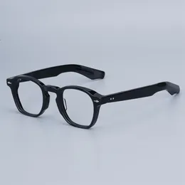 نظارة شمسية إطارات JMM Teampunk Retro Vintage Polygon Square Acetate Men Men Marie Aealthetic Women Women Modern Technique 2189E