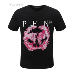 Mäns Phillip Pleins Plain T-shirt Phillip Plain Designer Philipps Designer Print Designer T-shirts Men PP Skull Diamond T Shirt Kort ärm Dollar BR 'S S S S