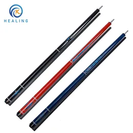 Billardqueues Pool-Queue 12 Play Split Carbon Fiber Shaft Stick Radial Joint Protector Tip 124mm Billar Kit 58in Case 231208