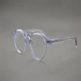 Whole-OV5186 Gregory Peck Moda Yuvarlak Gözlükler Çerçeveler Vintage Optik Miyopi Kadınlar ve Erkekler Gözlük Reçetesi Güneş Lens241X