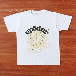 Sp5der designer hip hop kanyes stil t shirt spindel jumper europeiska och amerikanska unga sångare korta ärm tshirts 618 spindel t -shirt