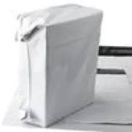 100pcs 흰색 자체적 인 접착제 택배 가방 플라스틱 폴리 봉투 메일러 우편 메일 링 백 47 밀 FHJ4139585