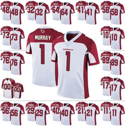 Arizona'nın 40 Pat Tillman 1 Kyler Murray 10 DeAndre Hopkins Özel Kadınlar Gençlik Buharı Dokunmasız Sınırlı Jersey