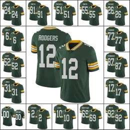 Green Baypackersmen #12 Aaron Rodgers 92 Reggie White 10 Jor Dan Love 2 Mason Crosby Women Women Youth Football Jersey