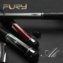 Biljard Cues Fury Pool Cue Maple Shaft AK Series With Case Linen Wrap Tec Decal Taco de Billar Stick Kit Sändning av tillverkaren 231208