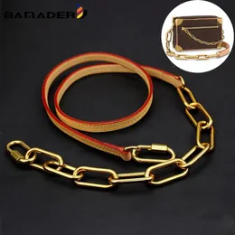 Bamader Bag Chain Strap Strap Vintage Britage Stain Straps for Bags Association accessories Highine Leather Vegetable Crossbody Counter Strap 22681