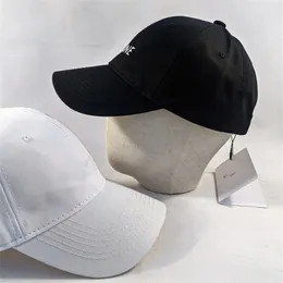 Canvas borduur pet baseball cap mode dames heren designer hoed zon proof ingerichte trucker hoed katoenen voering lente zomer out2296