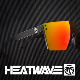 Heat Wave Visual Lazer Face Z80 Occhiali da sole per uomo Donna Brand Designer Occhiali da sole per sport all'aria aperta CE Confezione originale