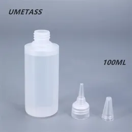 UMETASS Bottiglie di plastica durevoli da spremere 100ML Flacone contagocce vuoto a tenuta stagna per pigmento LiquidOilColor vendita T2008194917366