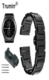 20mm Ceramic Watchband For Samsung Gear S2 Classic R732 R735 Galaxy Watch 42mm Active 40mm Gear Sport Band Wrist Strap Bracelet T2946879