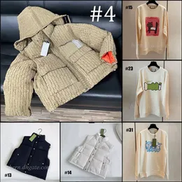 Fashion Clothing Letter Logo Crew Neck Pullover Sweatshirts for Women or Men Coupon Down Jecket