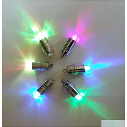 Altre luci a LED per feste a batteria 100X stagionali per palloncini Lanterne di carta impermeabili - Consegna a goccia bianca calda Holi Dh8Jm