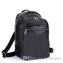 최고 품질의 100% 정품 가죽 Nichael Backpack Nichael N58024 Man 's Damier Graphite 캔버스 백팩 Bag224J