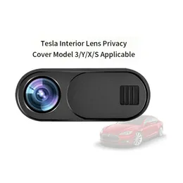 غطاء كاميرا جديد لـ Tesla Model 3 Y Camera Privacy Cover Private Scensers Model 3 Model Y 2017-2021 2022 2023 WebCam Blocker