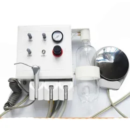 Tipo de parede da unidade dental de alta velocidade da turbina dental portátil sistema de turbina dental 2 furos/4 furos com pedal