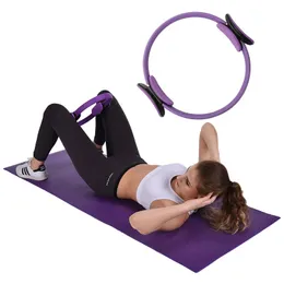 Yoga Circles Professional Fitness Pilates Slimming Magic Yoga Ring Durable Pilates Fitness Circle Yoga Accessory Gym Workout Training Tool 231208