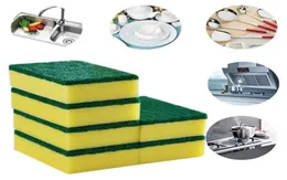 Melamine Magic Scouring Pads Torka maträttar svamp kök ren skurar tygskål tvättar kök rengöringsverktyg5260474