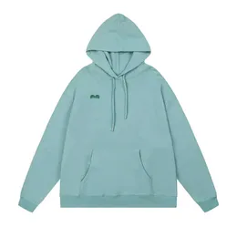 Sudadera con capucha para hombre Sudadera clásica bordada con cuello redondo París Moda Algodón Casual Pareja Sudaderas con capucha Color sólido Venta al por mayor 2 piezas 10% de descuento C