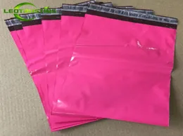 Leotrusting glänzend rosafarbener Poly-Versand-Expressbeutel, stark klebende Verpackung, Umschlagbeutel, Versand, Geschenkboxen aus Kunststoff, 30336883821