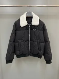 2023 Fall/Winter New Pilot Jacket Technology Cotton Down Jacket European Size Oversized