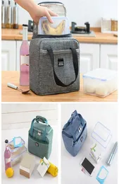 2020 1PCS Lunch Box Bag Panno di Oxford Portatile isolato Termico Dispositivo di raffreddamento Viaggi Lavoro Scuola Picnic Borse contenitore323a7251622