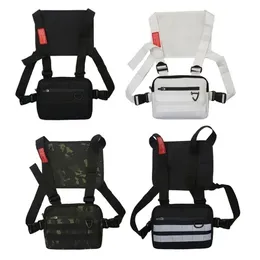 Borse in vita Unisex Streetwear Street Chest Rig Oxford Stora Pacco Hip Hop Cashing Tactical Belt Packs 220831272d