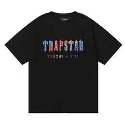 Trapstar Trapstar koszulka designerska koszulka Pure Cotton Classic-Lett Print dla wygodnego i oddychającego pary pasującego krótkie rękawy S-5xl