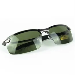 NK Brand Mens Sunglasses استقطاب ركوب شمس ركوب الدراجات مع الحقيبة و Cleaning Cloth Ship240O