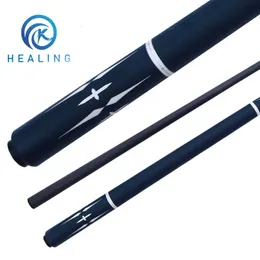 Billiard Cues 12 Play Cue Black Technology Carbon Fiber Shaft Stick Radial Joint Protector Tip 124mm 58in Case Billar Kit 231208