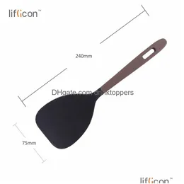 Matlagningsredskap Sile Rice Paddelskedar fungerar för Mashed Potato Premium Kitchen Nonstick och Heatresistant 230810 Drop Delivery Hom DHZFS