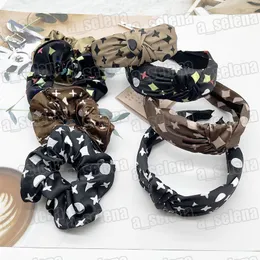 Designer Elastic Rubber Bands Hair Ring Hairbands Hair band Ties Ponytail Holder Fashion Women Floral Hairpin Elegant Hair Accessories