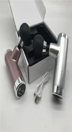 10 Stück 4 Farben Professionelle Mini-USB-Elektro-Faszienpistole Tiefenmuskeltherapie Vibrator Gestaltung Schmerzlinderung Massagepistole Körpermassagegerät 6072480