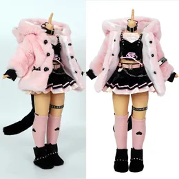 Akcesoria dla lalek DBS Dream Fairy 1/4 BJD Cute Costume Zestaw Chin Chin Casual Anime Dress-Role 16-calowe ubrania lalki SD 231208